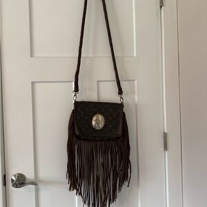Louis Vuitton Fringe Boho Crossbody Bag w/ Wallet